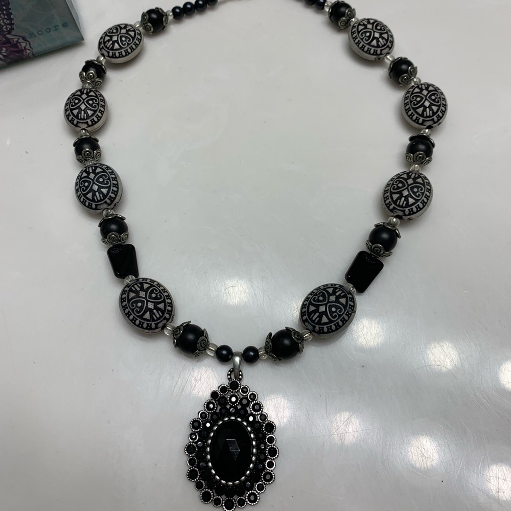 Black necklace